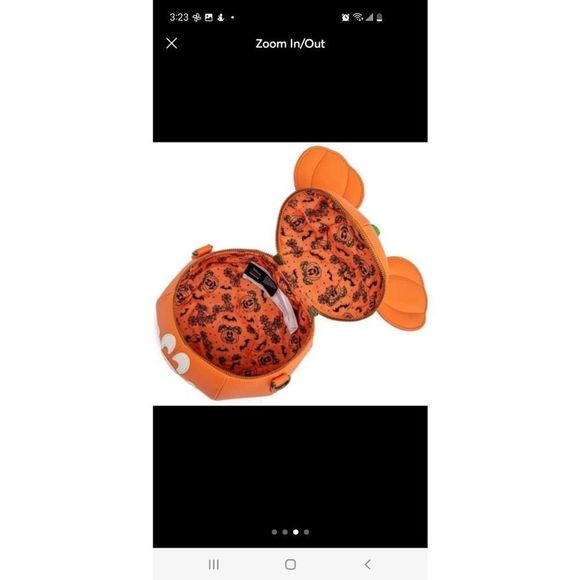 Loungefly Halloween Mickey mouse bag - Picture 3 of 4